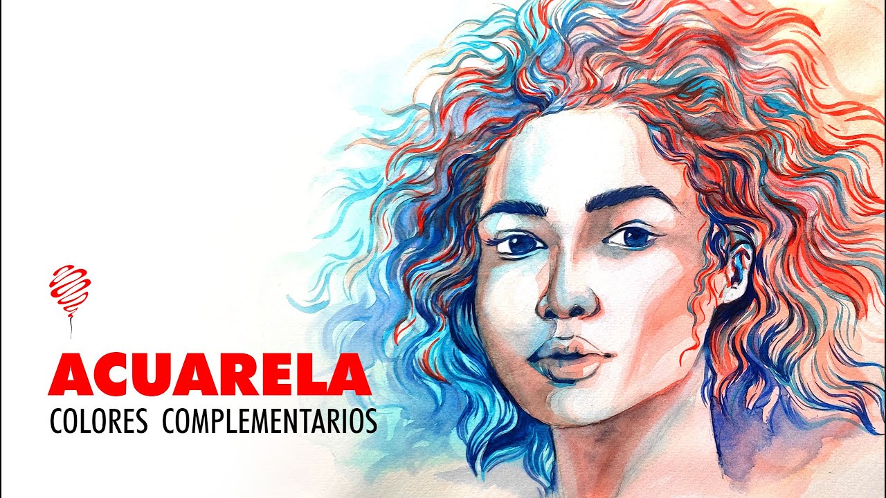 🎨 Colores complementarios con Acuarela / Complementary colors with watercolor