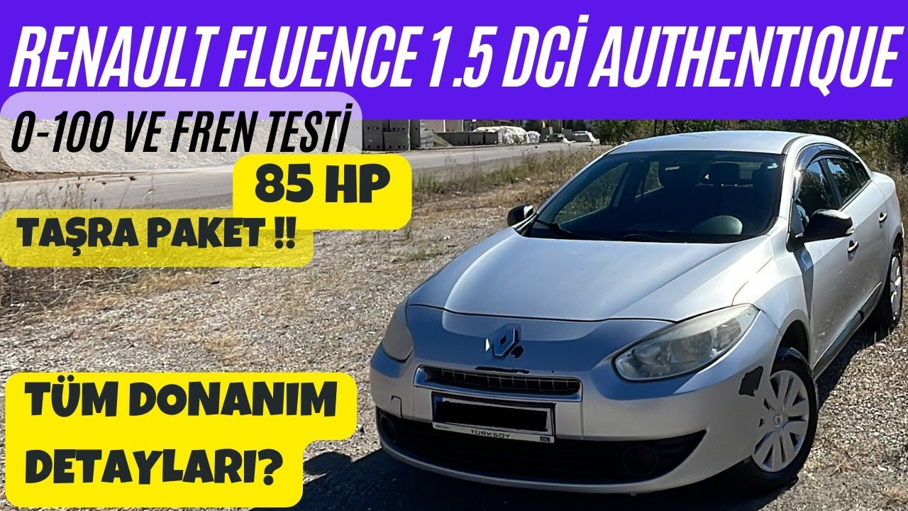 RENAULT FLUENCE 1.5 DCi İNCELEME | BEKLENENDEN FAZLASI | HER KESİME HİTAP? #renault #fluence #dci