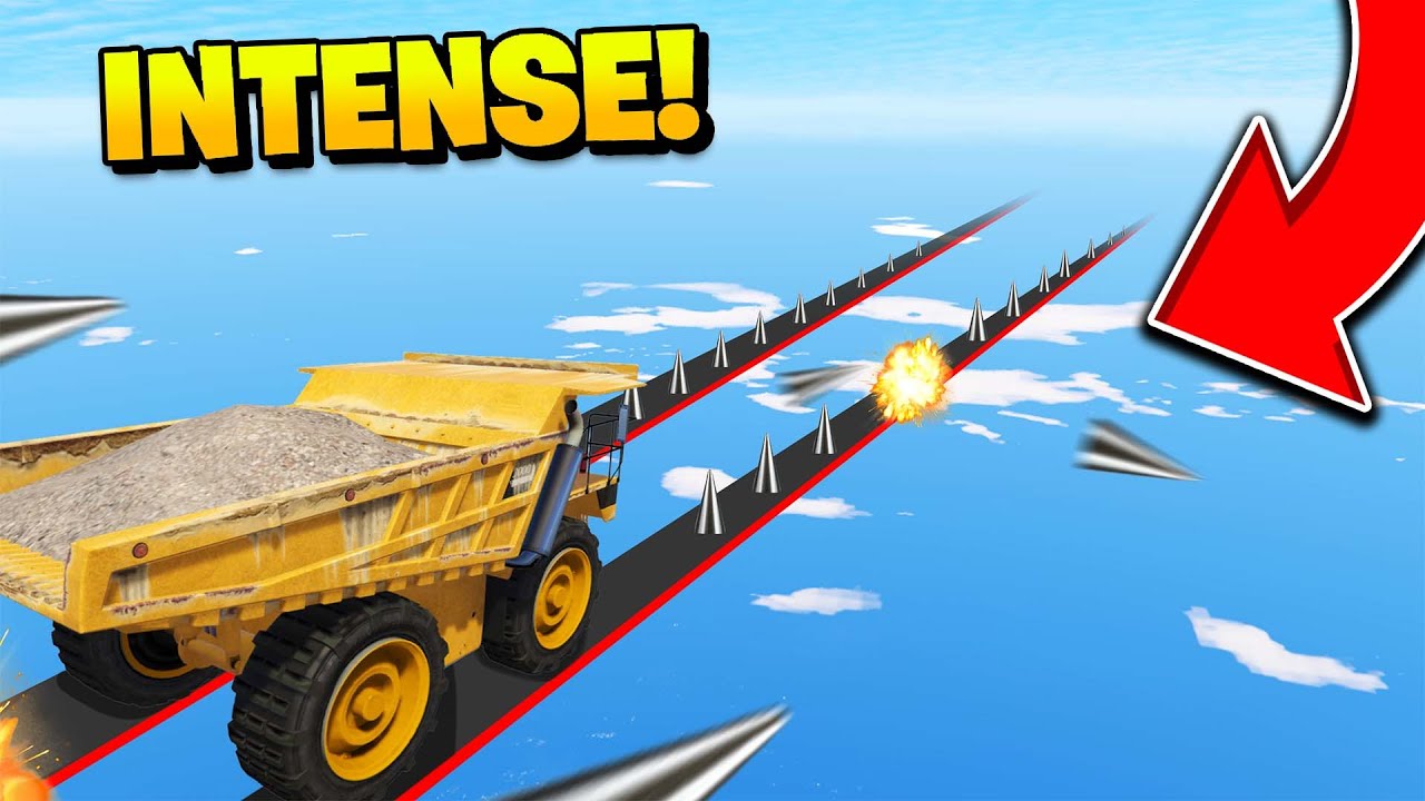 CRAZIEST TRUCK PARKOUR GTA 5 RACE!