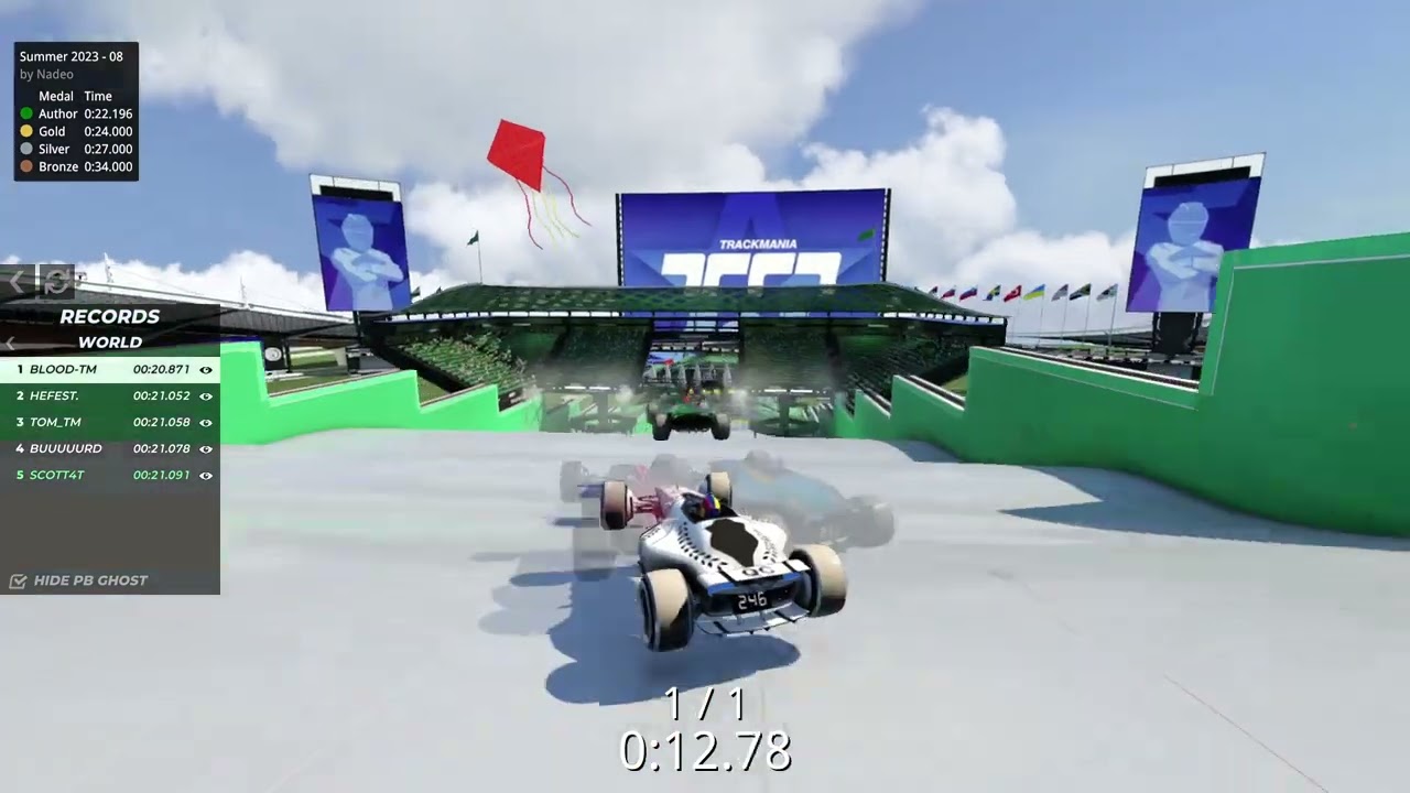 Trackmania Summer 2023 - 08 | WR by Blood-TM 20.871 (TM 2020)