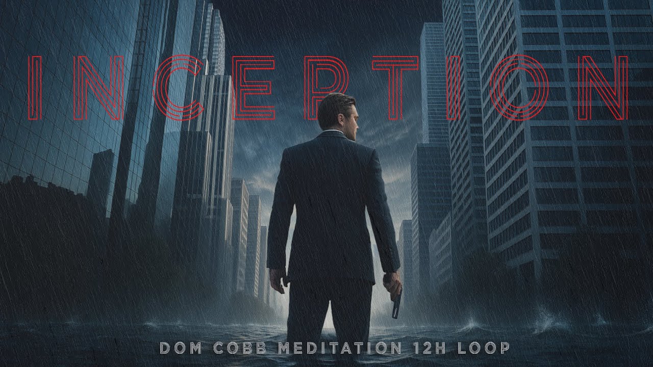 MEDITATE WITH DOM COBB  - 12 HOURS WITH RAIN - PERFECT FOR STUDY - FOCUS - SLEEP - MINDFULNESS