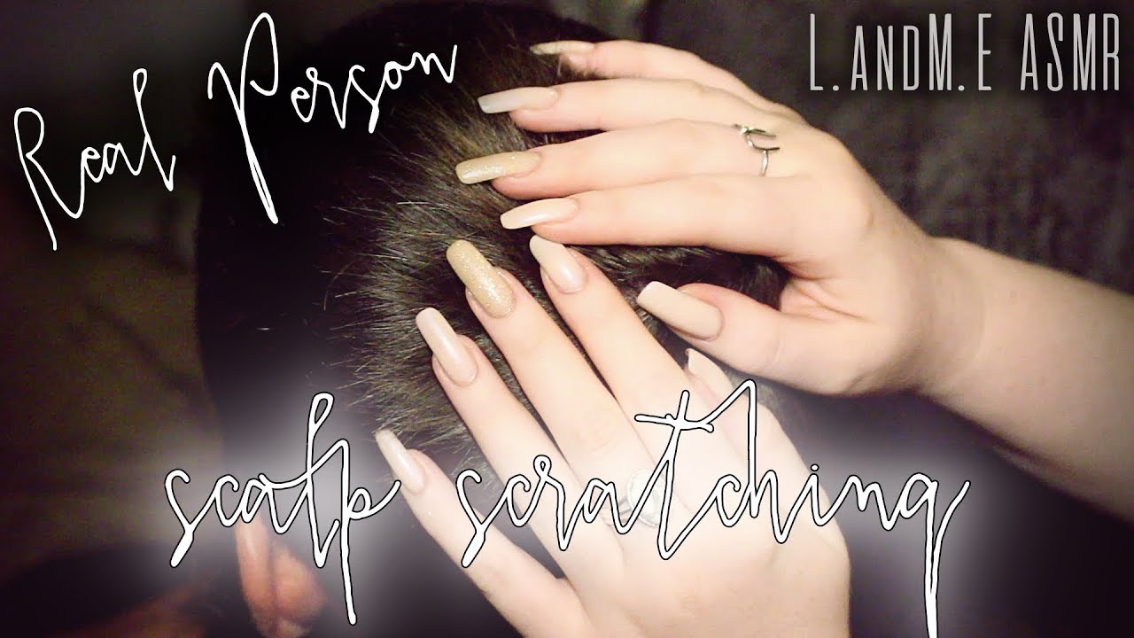 ASMR 💆 || REAL PERSON vigorous scalp scratching & head massage (plus Pug 🐷) || no talking 🤐 ||