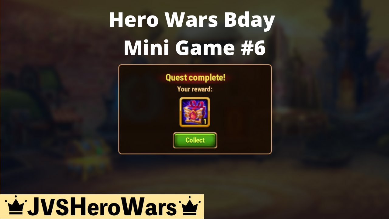 Hero Wars Mini Game #6 (Mar. 23, 2022)