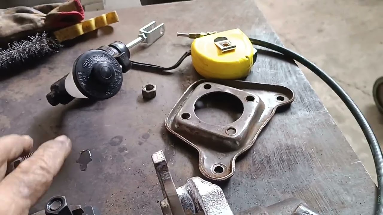 Adaptación de freno de mano a wipon. 