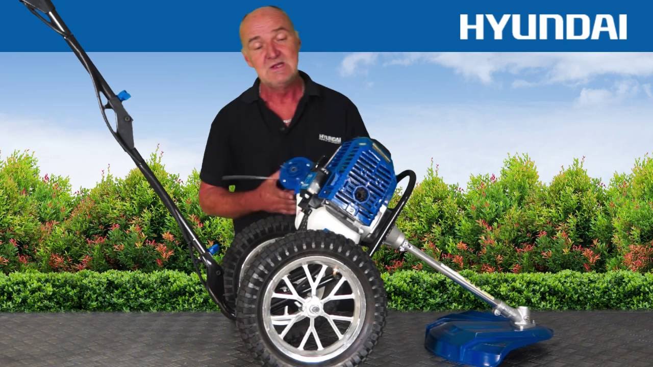 How to Replace HYWT5080 Wheeled Trimmer / Strimmer Nylon Cord / String / Line