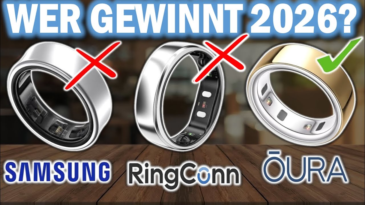 SMART RINGE kaufen: Top 3 Smart Ringe 2026 im Vergleich!