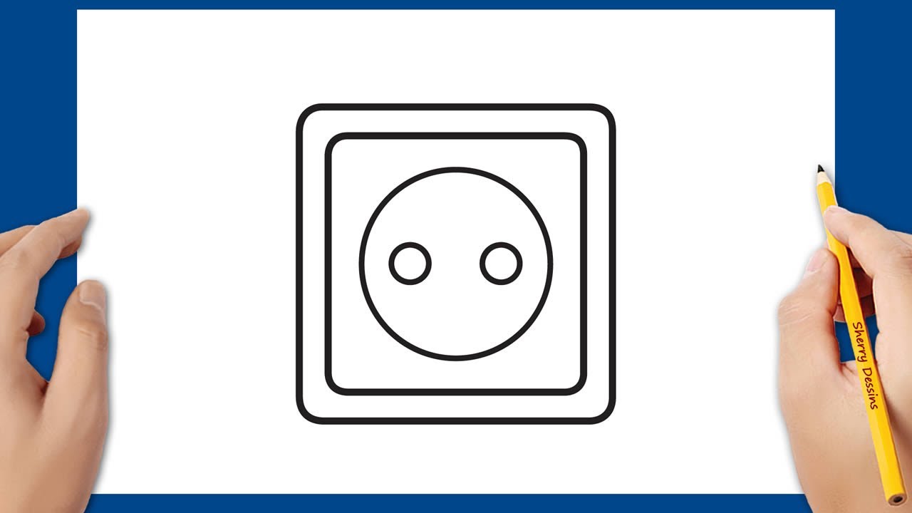 Comment dessiner une prise électrique