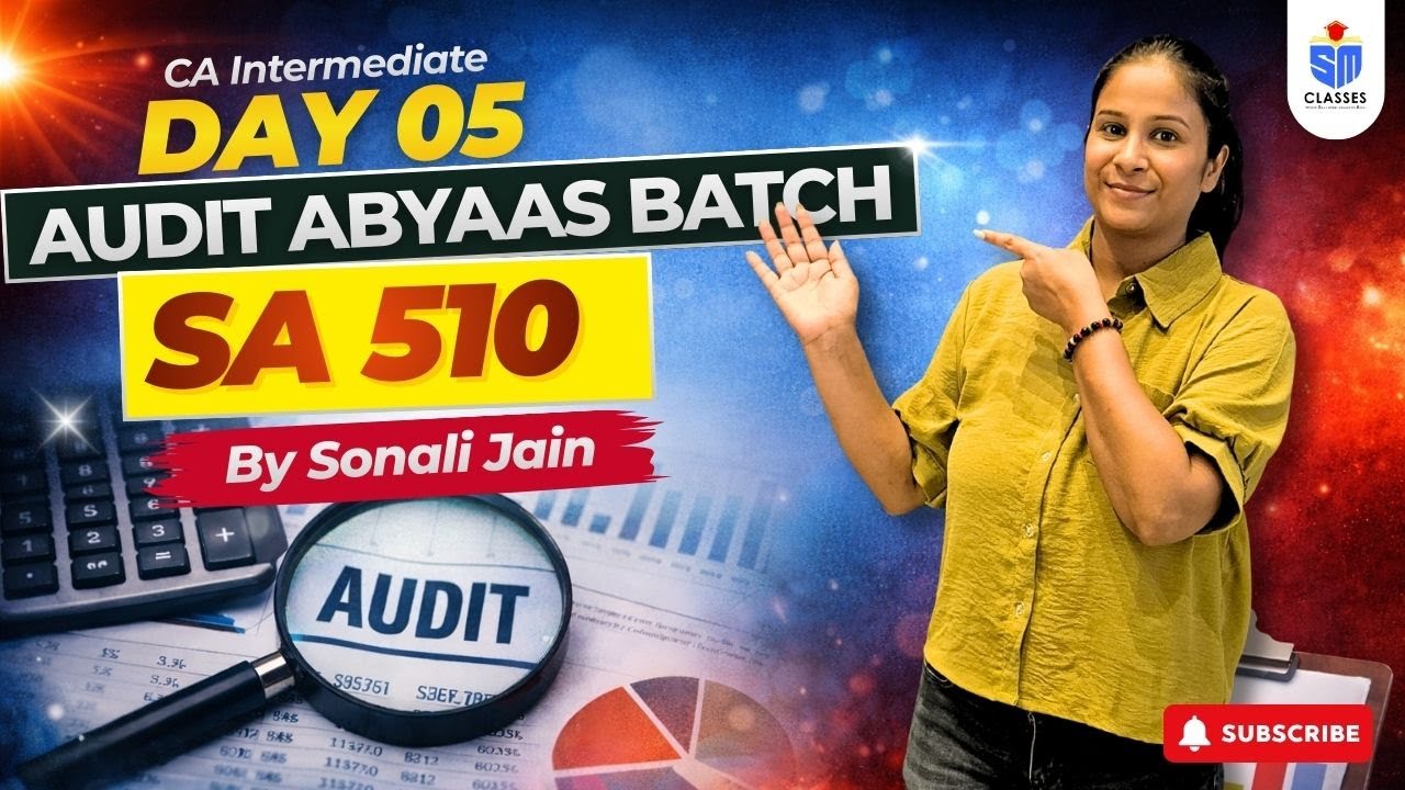 SA 510 - Initial Audit Engagements | Standards on Auditing | Question Practice | CA Inter