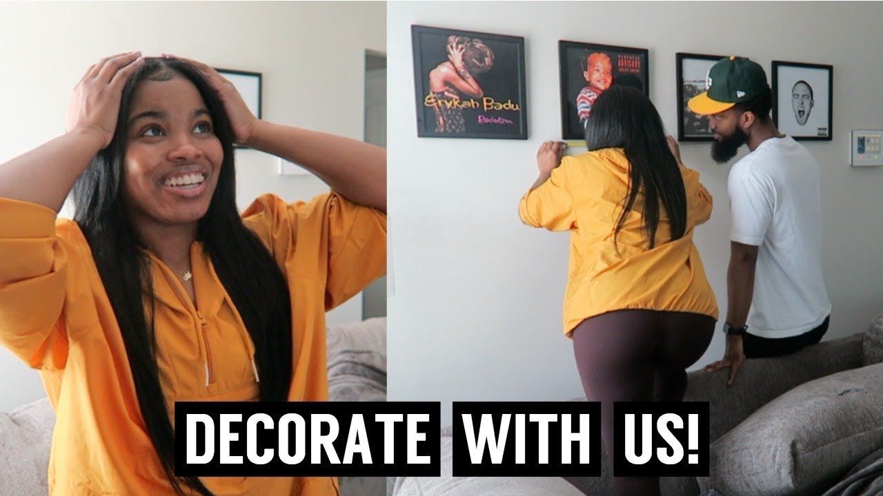 DECORATE WITH US | LIVING ROOM DECOR!!