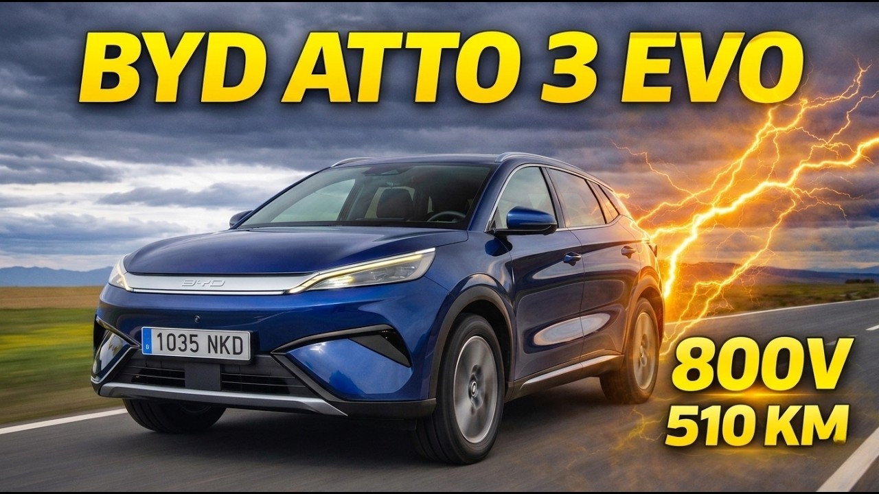 BYD Reinventa el Atto 3: 800V y 510 km… ¿nuevo referente?