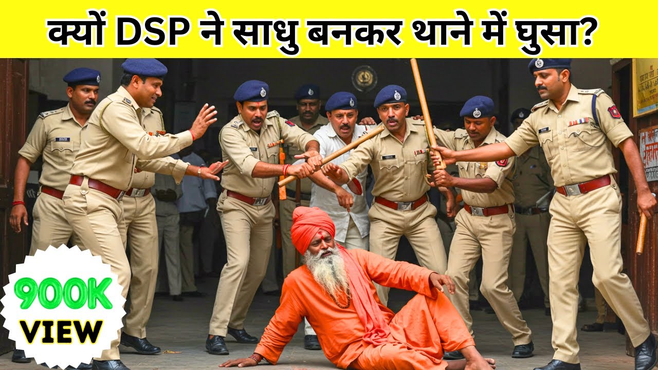 जब DSP साधु बनकर थाने पहुँचा - Real Story of Police Sting Operation