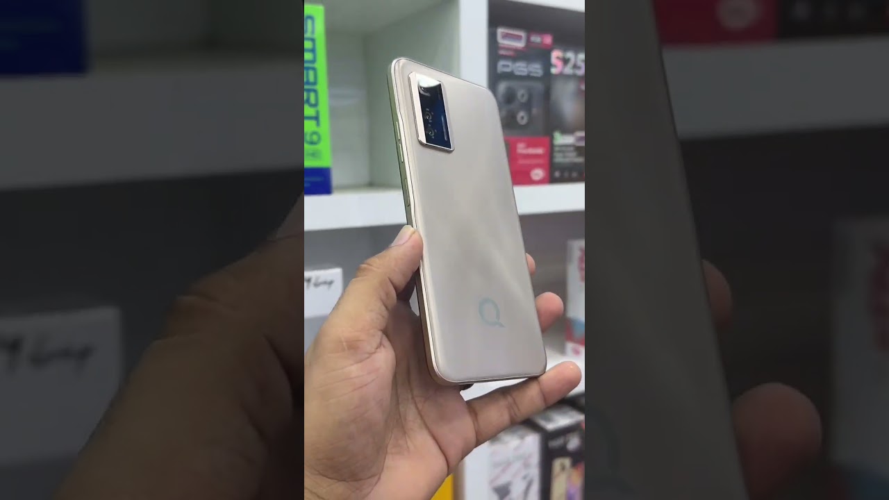 QMobile Smart ultra gold colour #shortvideo