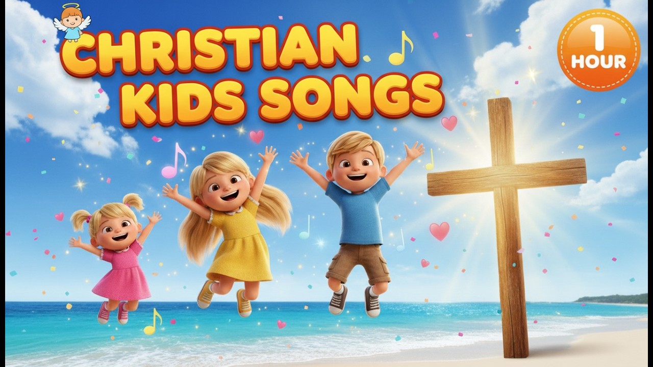 1 Hour of Christian Songs for Kids | Holy, Holy, Holy and More | Worship & Fun