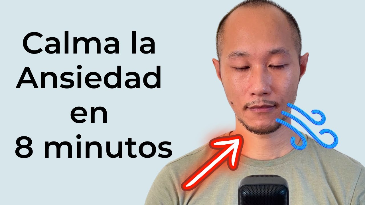 Calma la ansiedad en 8 minutos (RESPIRACIÓN GUIADA para la ANSIEDAD)