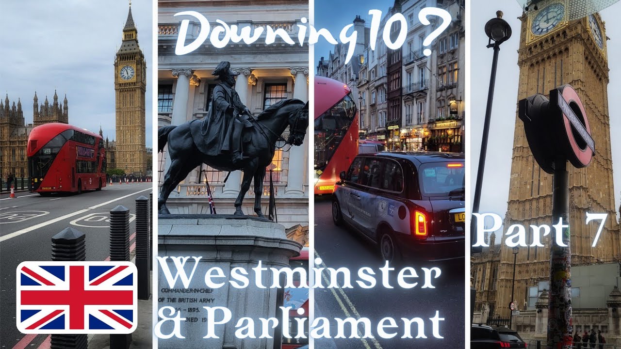 First Time Travel in London. Westminster and Parliament. Therezia
