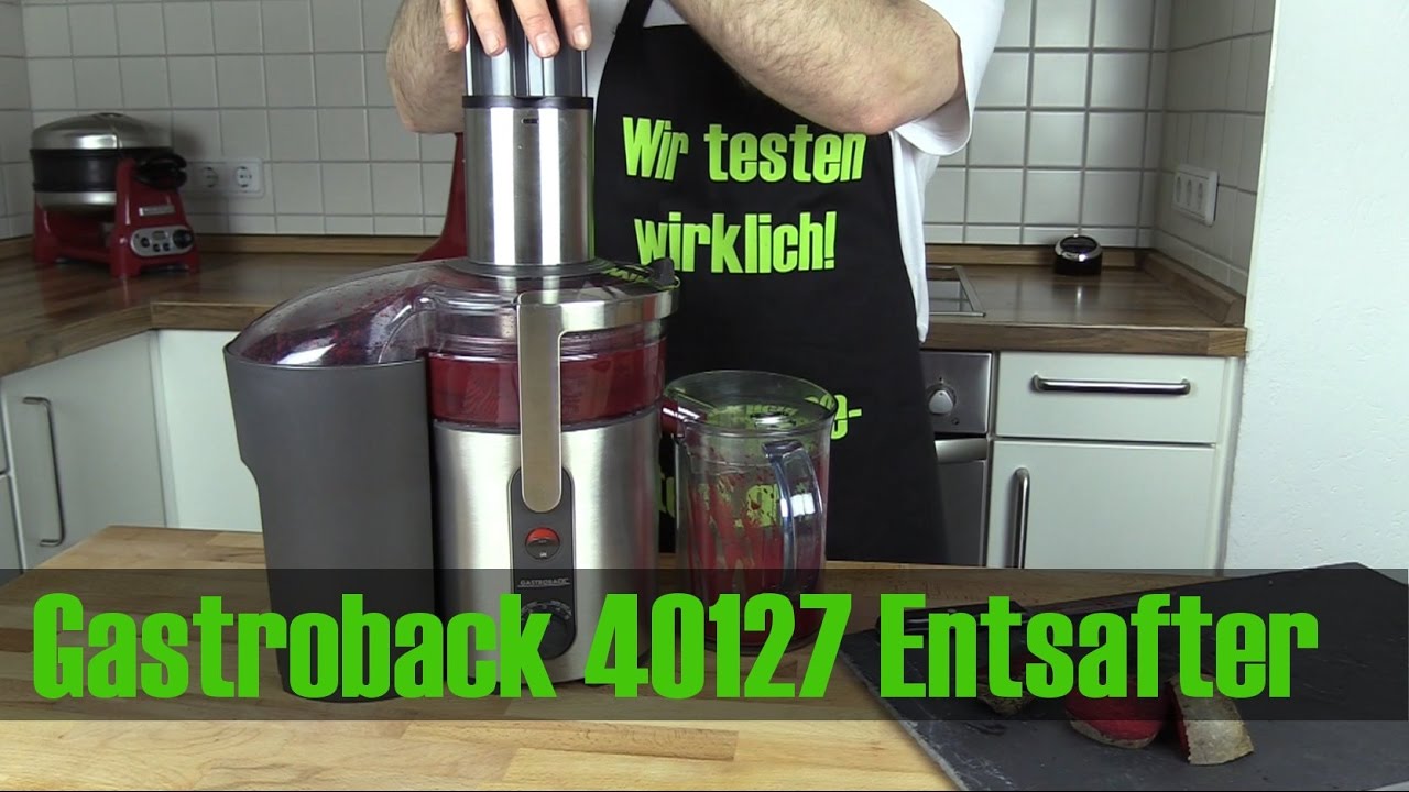 Gastroback 40127 Multi Juicer im Entsafter Test