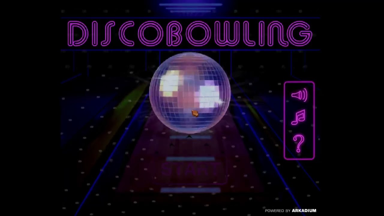 Disco Bowling-Bowling at the disco! 🪩🕺🎳