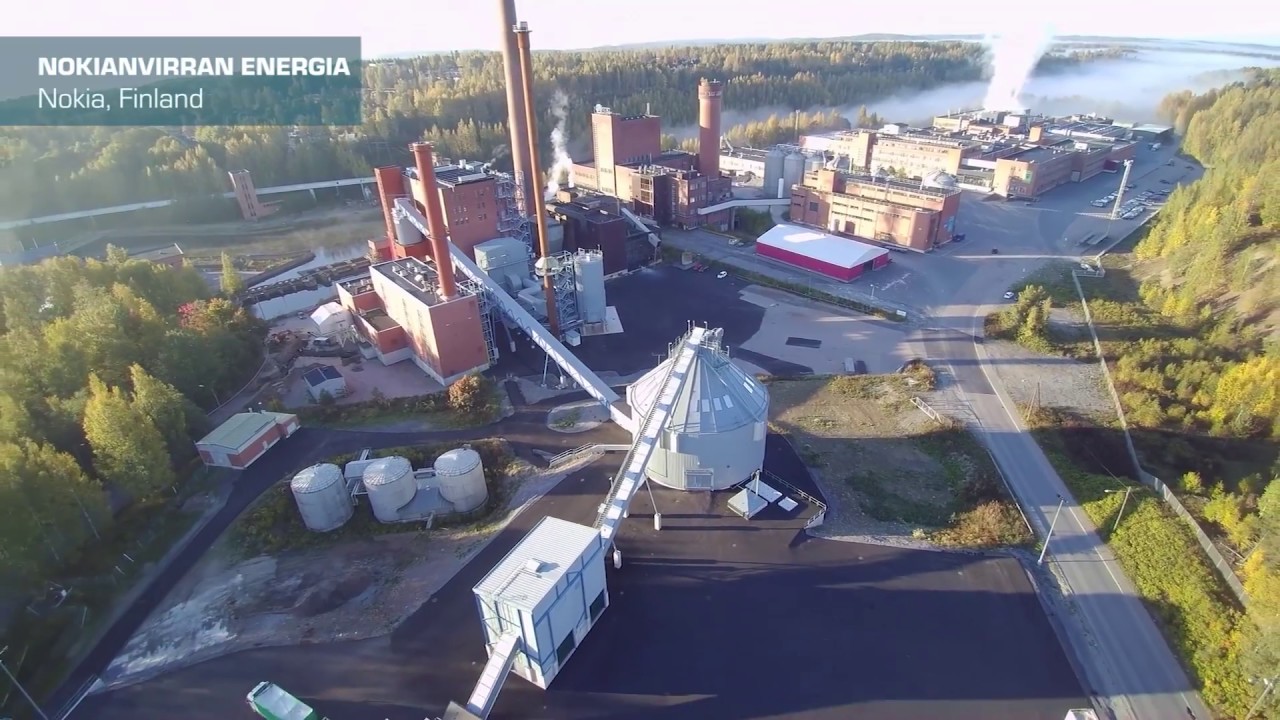 BMH Technology delivered a Biomass fuel handling plant to Nokianvirran Energia in Finland