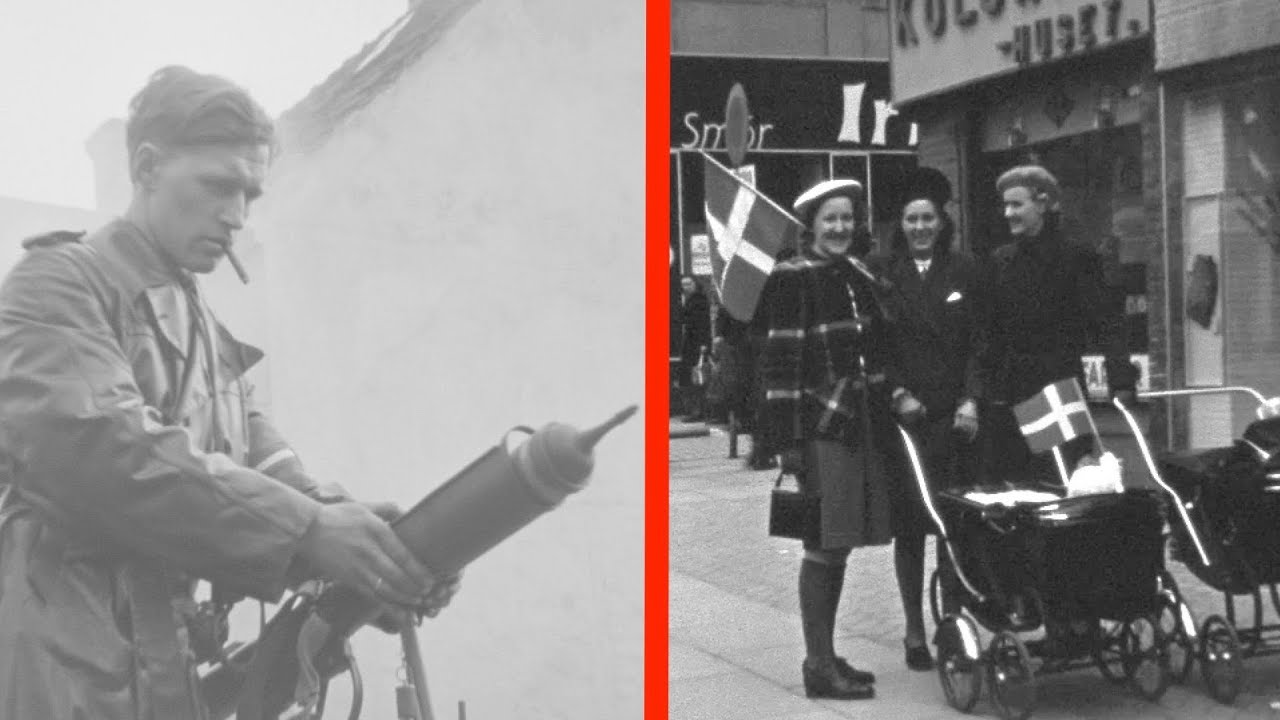 Holbæk under befrielsesdagene i 1945 (privatoptagelser)