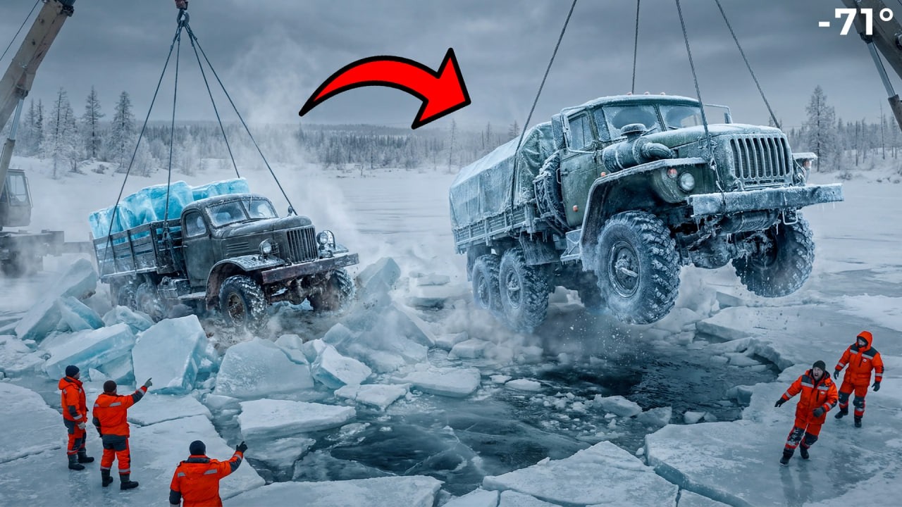 URAL-4320 & ZIL-157 Frozen in Yakutia -71°C | IMPOSSIBLE Soviet Truck Restoration Compilation