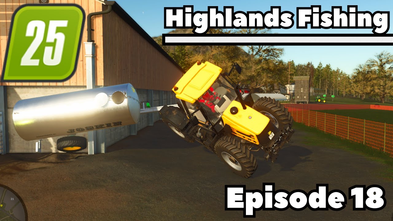 IT WAS ALMOST A PREFECT DAY ON THE FARM UNTIL... | Kinlaig - Farming Simulator 25 | Episode 18