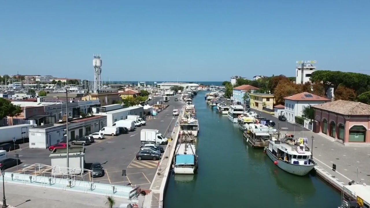 Porto canale Leonardesco a Cesenatico