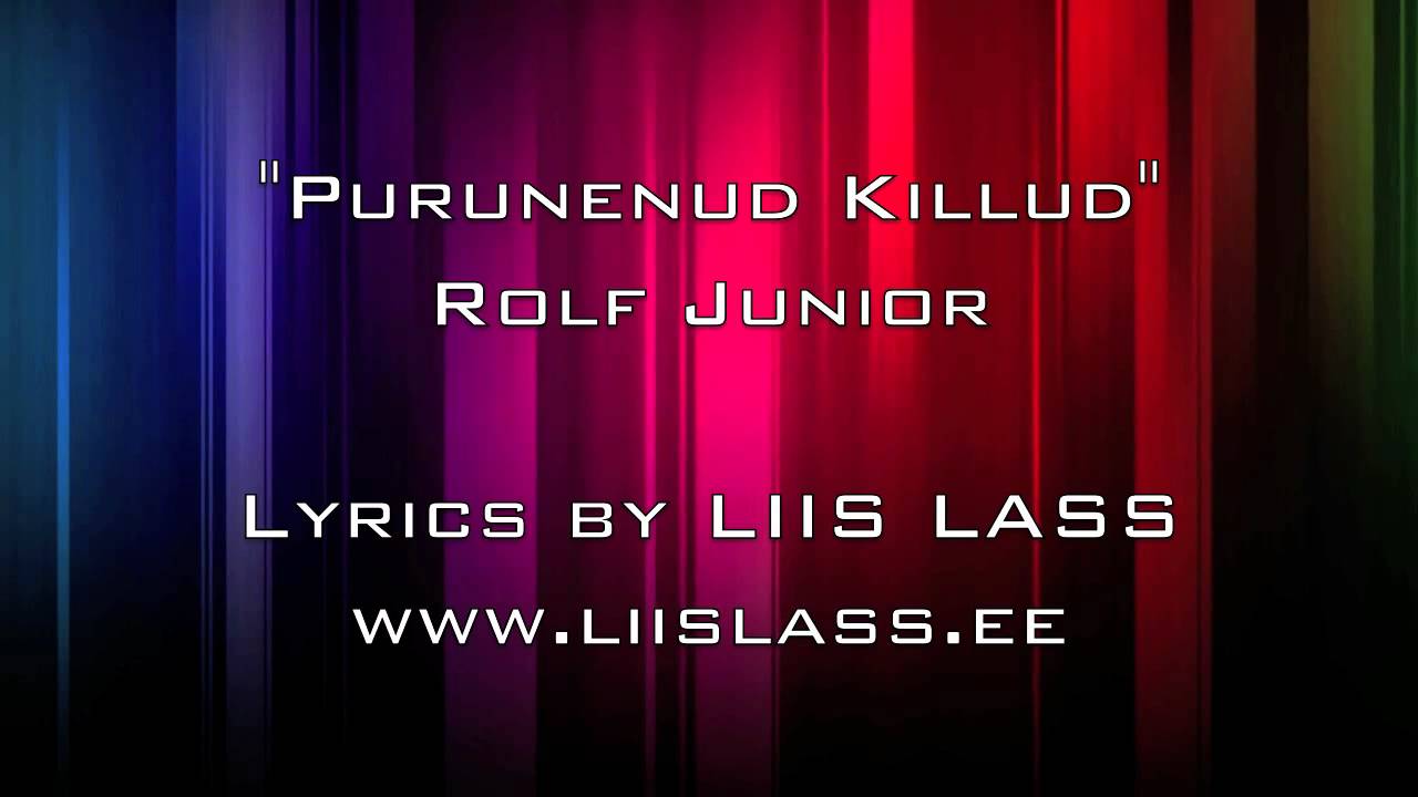 Rolf Junior - Purunenud Killud