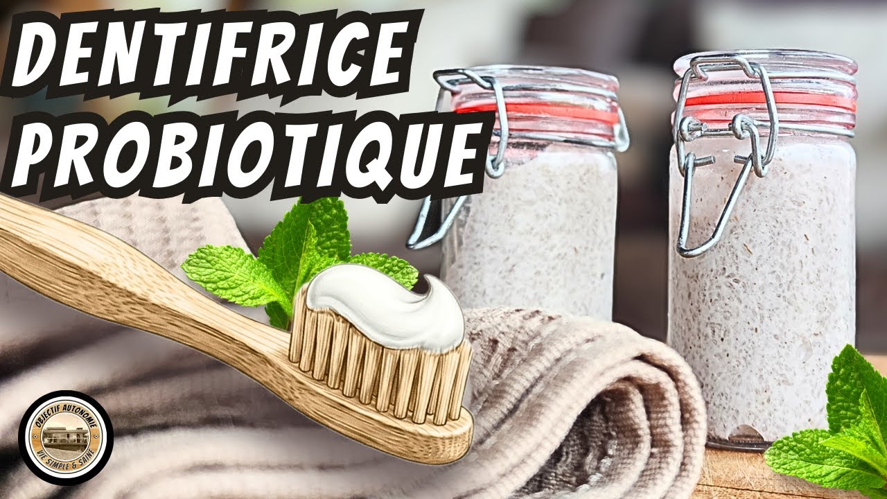DENTIFRICE AUX PROBIOTIQUES VIVANTS POUR LE SOIN DU MICROBIOTE BUCCAL