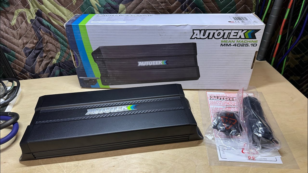 Autotek MM-4025.1D Overview and Amp Dyno
