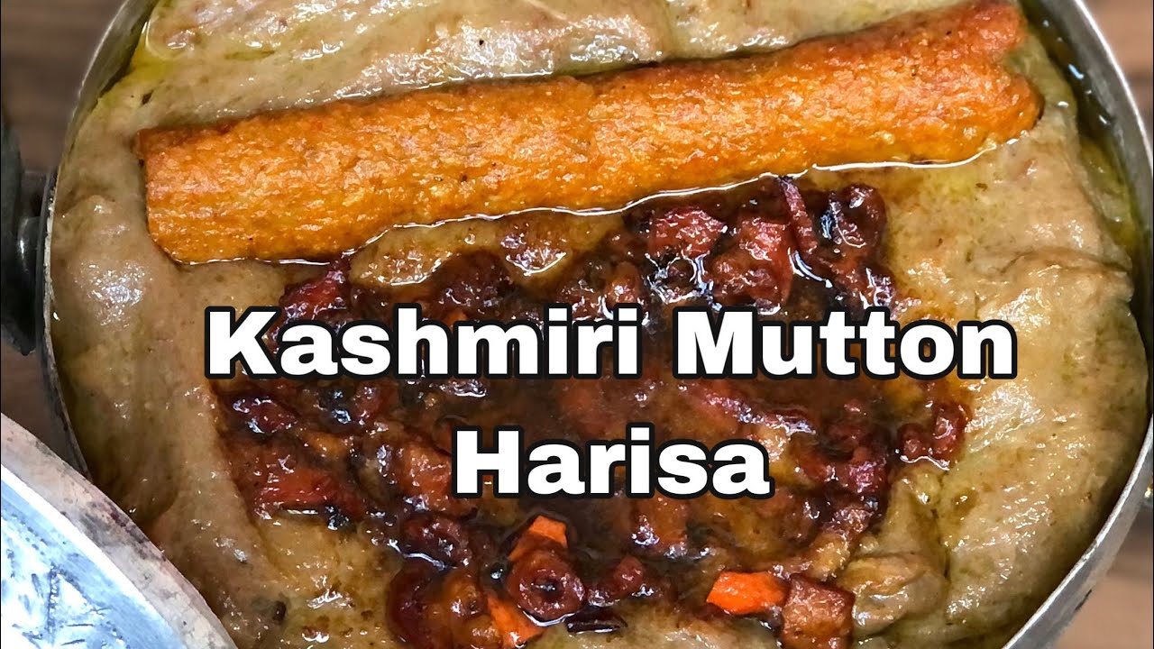 Kashmiri Mutton Harrisa | Mutton Harisa Recipe | Winter Special | Traditional Harisa |Kashmiri Zaika