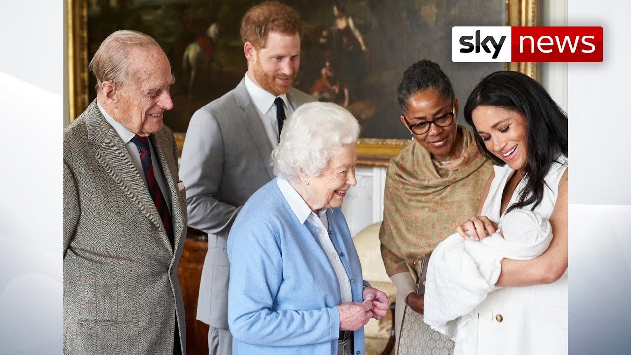 Harry and Meghan introduce Archie to the world