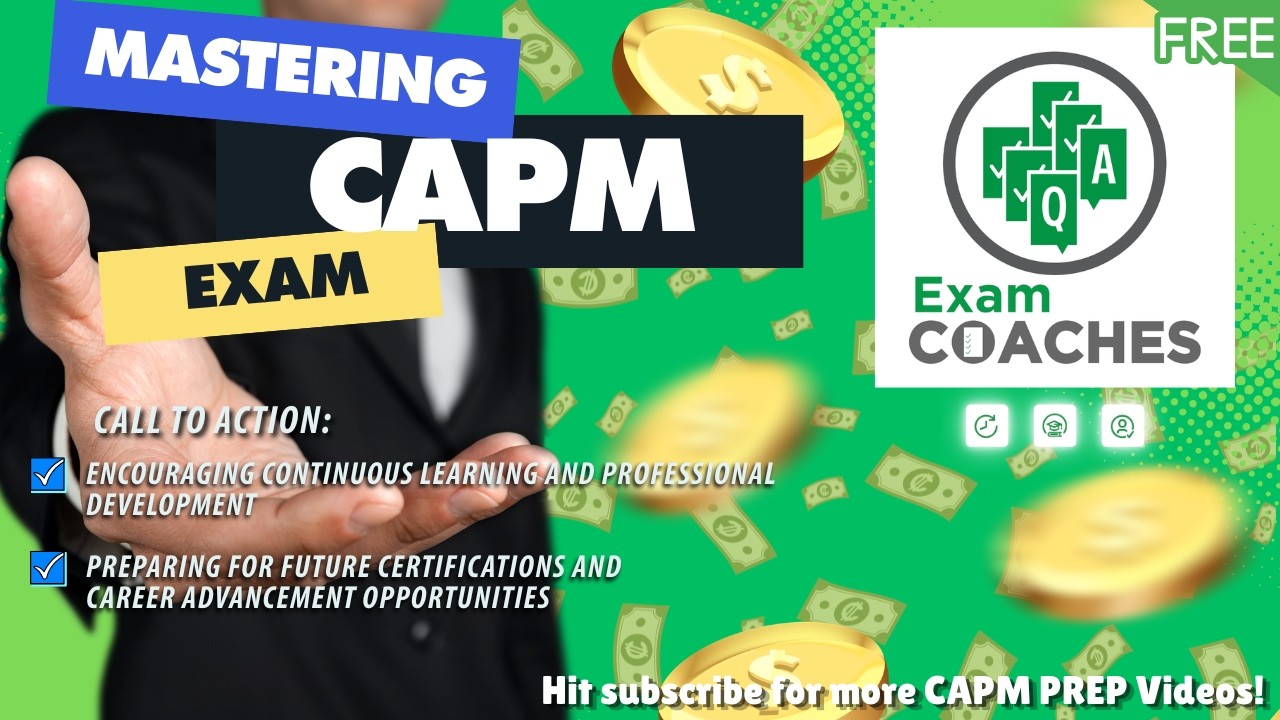 Call to Action | CAPM Prep with Exam Coaches