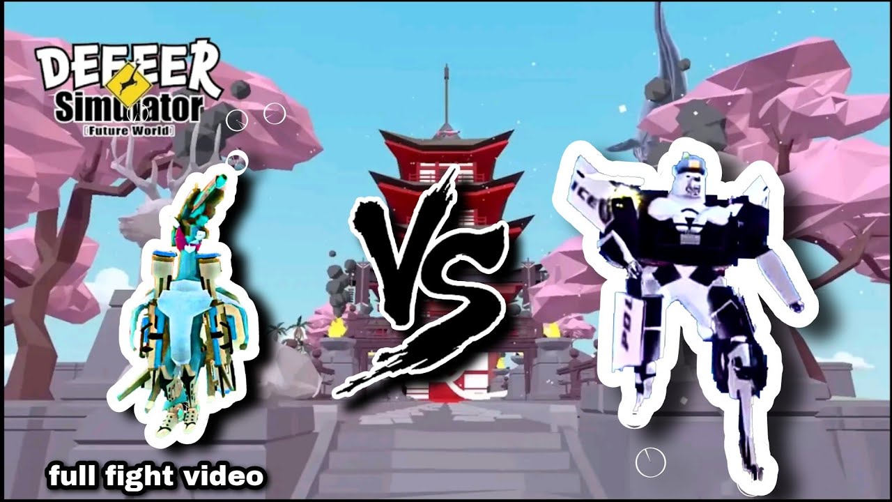 DEEEER SIMULATOR- Deer vs polar bear police_polar bear police entry and full fight video #gamplay