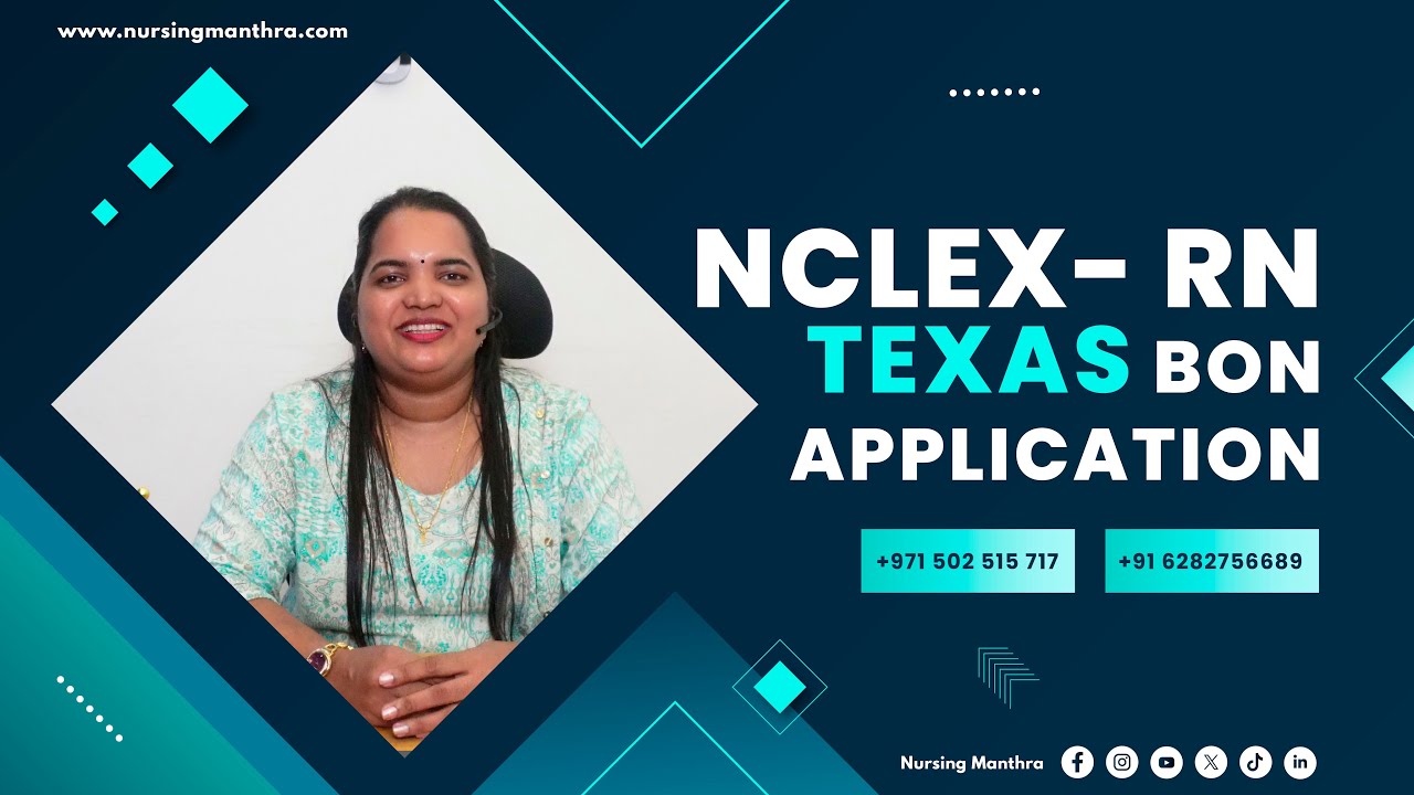 TEXAS BOARD OF NURSING Application |USA| CGFNS APPLICATION| NCELX RN Exam| NJE|Finger printing