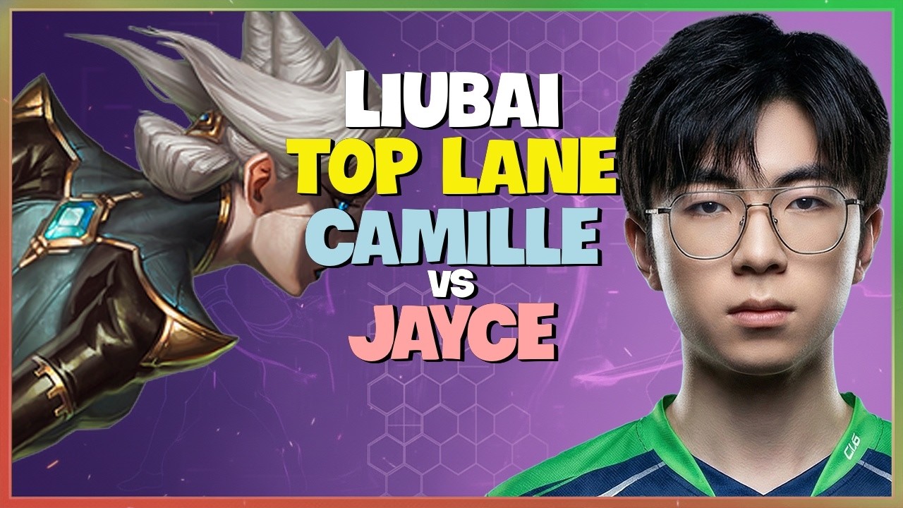 Rank 1 Camille : He is DEVASTATING the Super Server vs Jayce - Engsub