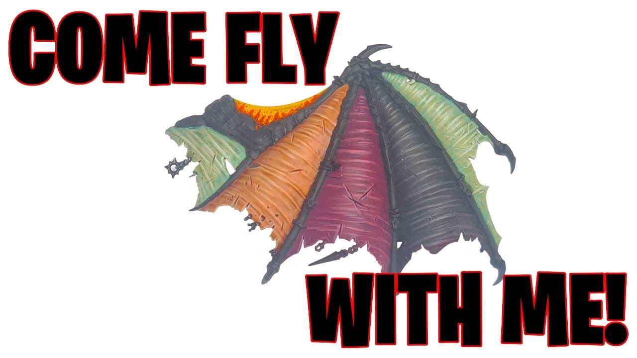How to Paint Wing Membranes