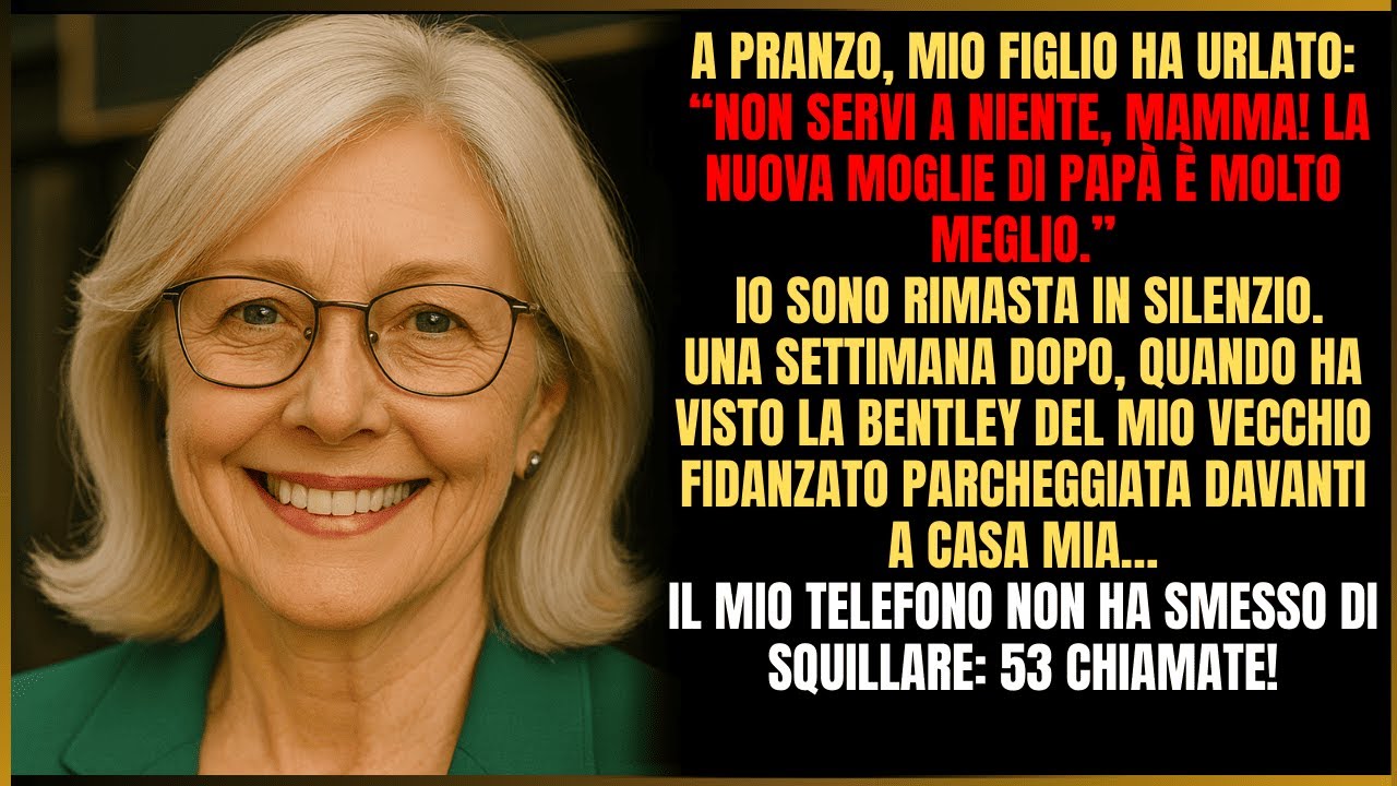 A pranzo mio figlio gridò: “Mamma, non vali nulla! Nemmeno la nuova moglie di papà!”