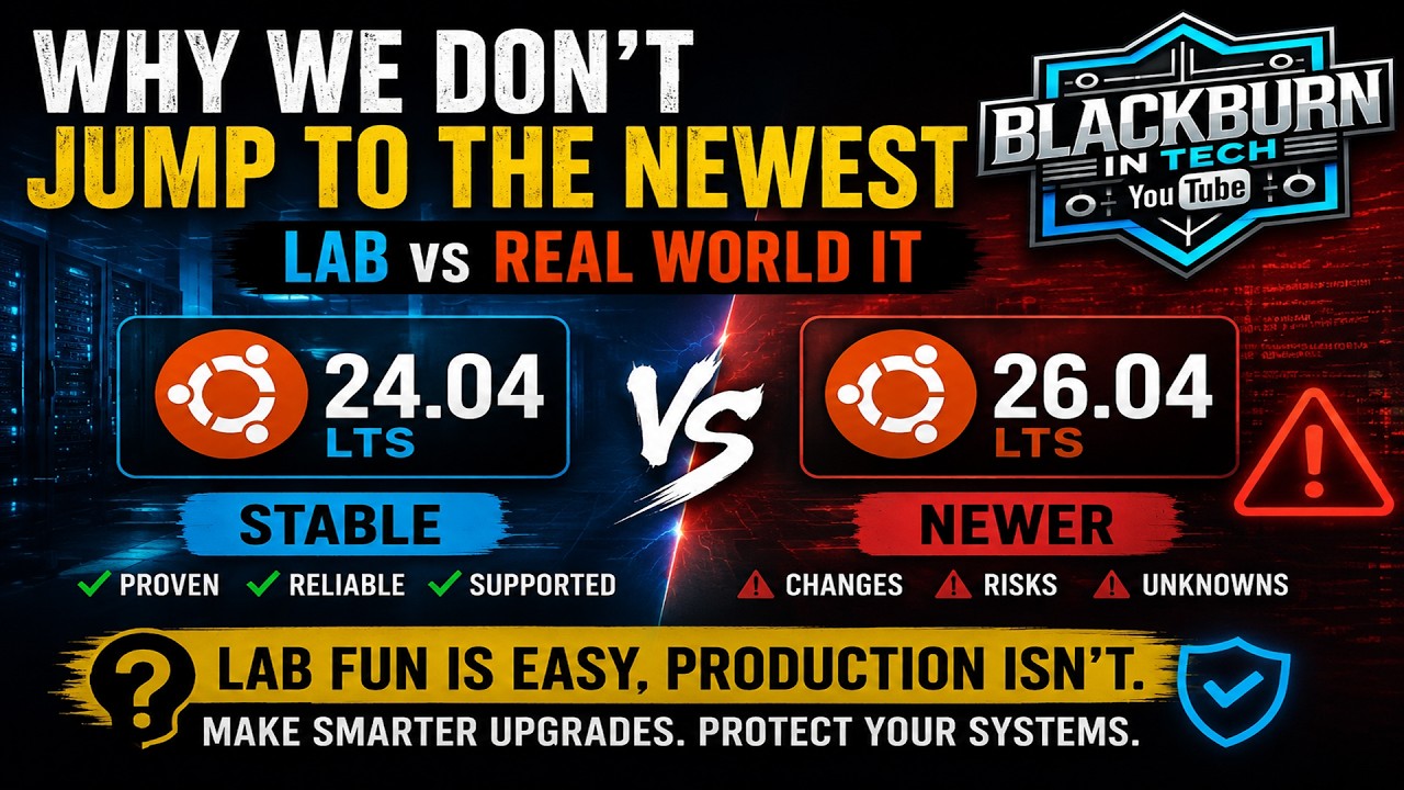 Ubuntu 24.04 vs 26.04: Why Real IT Doesn&rsquo;t Always Upgrade First