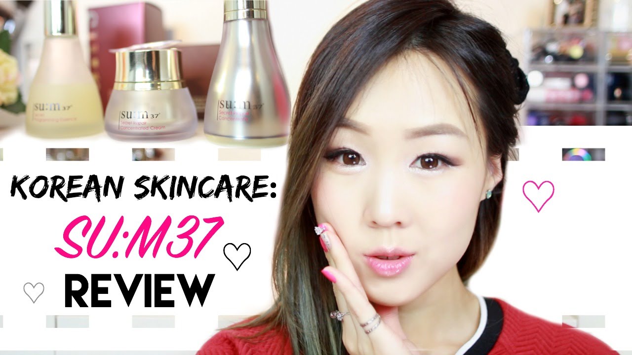 Korean Skincare Review: SU:M37 Products! ♥ (& Anastasia Dipbrow Pomade) | 숨37 스킨케어 리뷰! #TryItTuesday