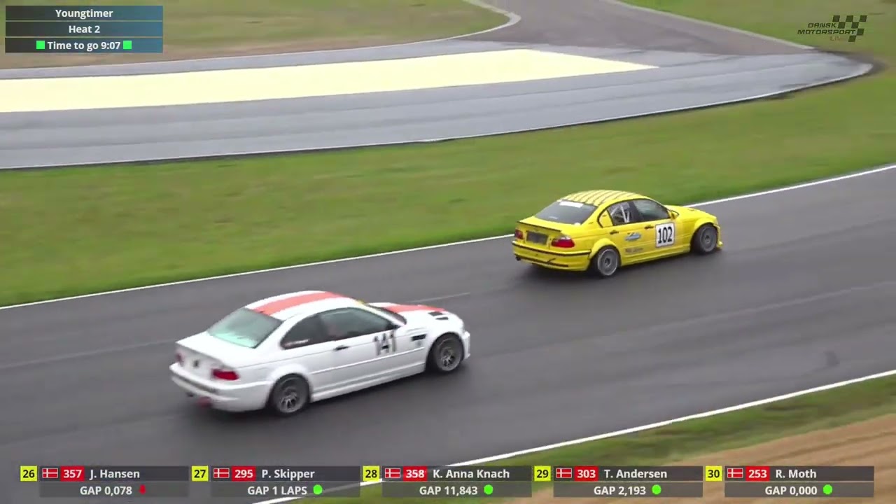 2023 Round 4 FDM Jyllandsringen Youngtimer Race 2
