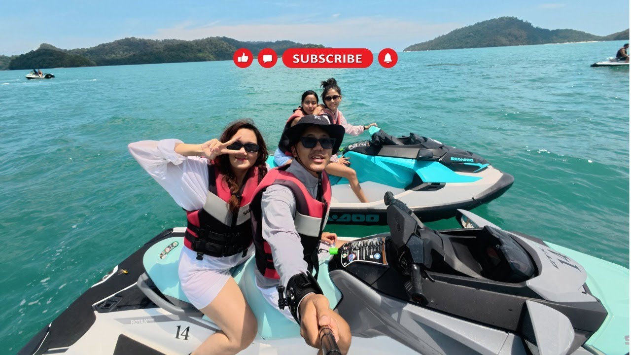 Langkawi Jetski (Part 5) ပင်လယ်ပြင်မှာ အချစ်ရှိလားသွားရှာ