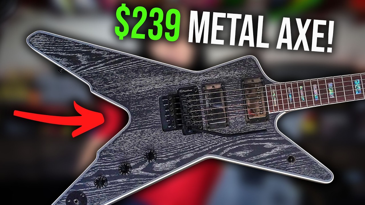 Жестоко честный, неотредактированный обзор гитары Firefly Floyd Rose для тяжёлого металла! (корпу...