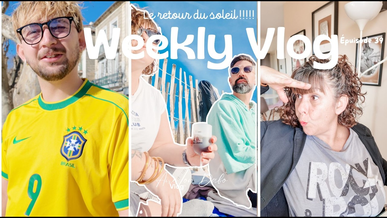 Épisode #39 | Retour du soleil, première baignade & calme émotionnel ☀️