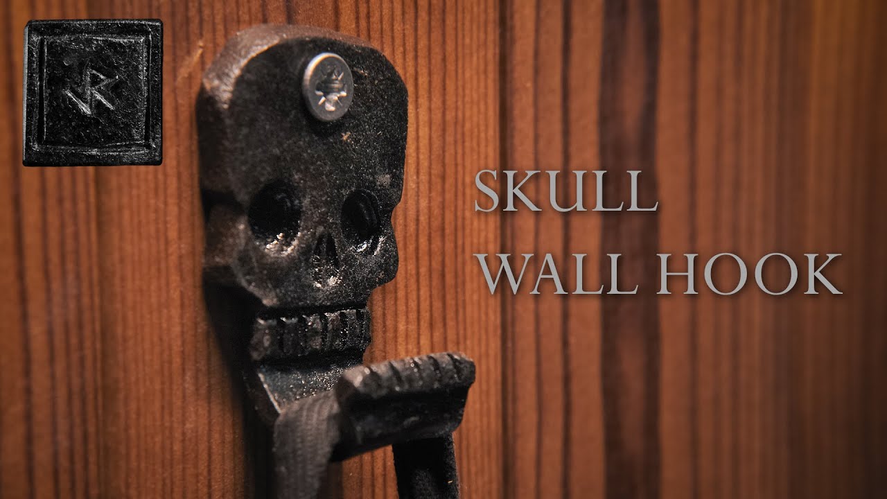 Forging a Skull Wall Hook
