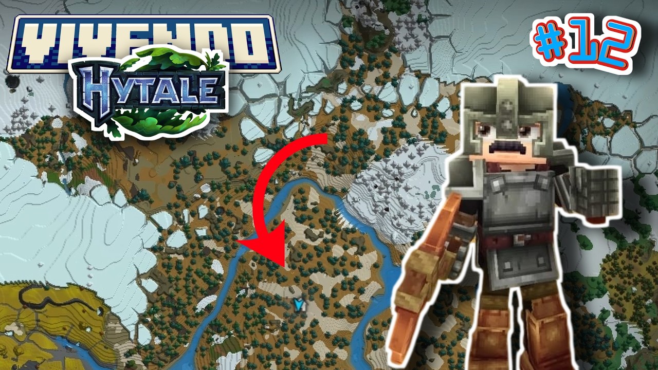 Vivendo Hytale Ep. 12 - Em Busca de Meu Lar