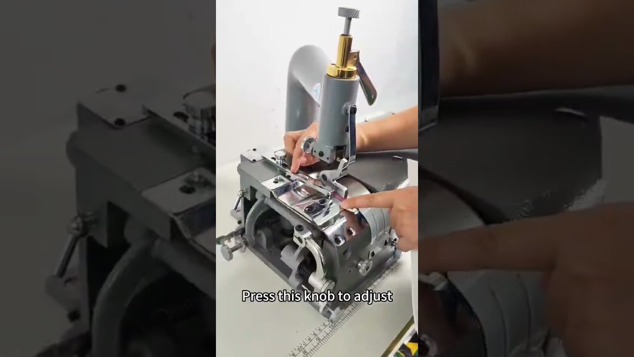 How to use the NP4 Leather skiving machine  