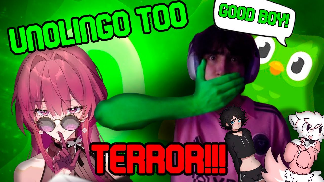 💀Este JUEGO de DUOLINGO LLEVA AL FURRO - FEMBOY al LIMITE 🔥 UNOLINGO TOO MUCHO TERROR Y MÁS...