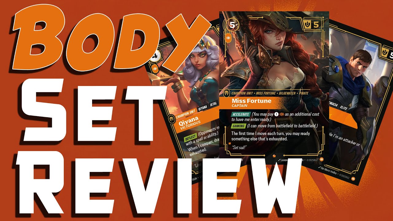 RIFTBOUND TCG EVERY BODY CARD in Set 1 RANKED!