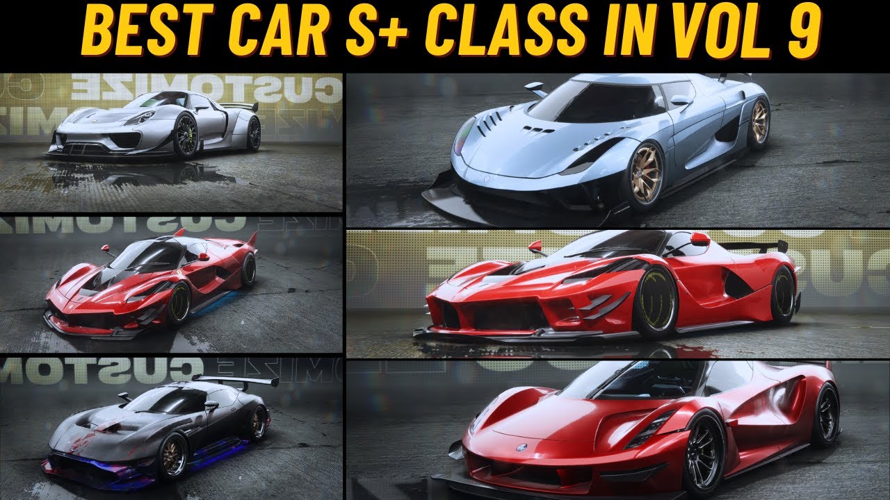 Top 7 Best S+ Class Car in NFS Unbound Vol 9