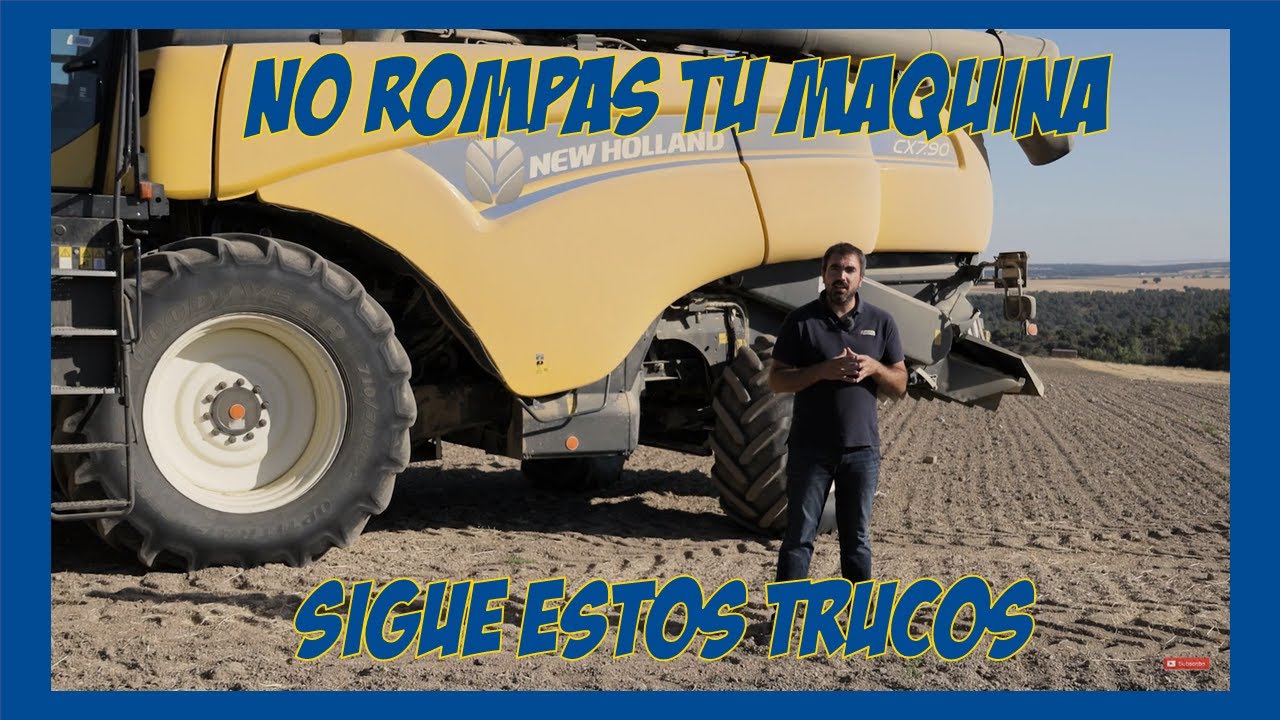 🛠No ROMPAS tu COSECHADORA🛠. 👉Sigue estos TRUCOS👈 Agroconsejos New Holland